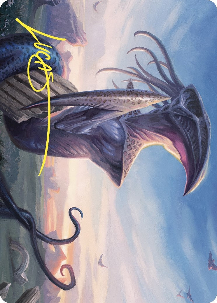 Image for Sentinel Sliver Art Card (Gold-Stamped Signature) (76) [Commander Masters] - Magic: The Gathering