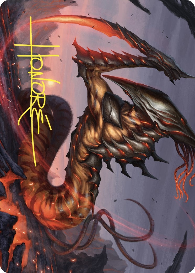 Image for Blade Sliver Art Card (Gold-Stamped Signature) (78) [Commander Masters] - Magic: The Gathering