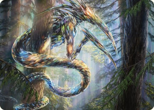 Image for Gemhide Sliver Art Card (80) [Commander Masters] - Magic: The Gathering