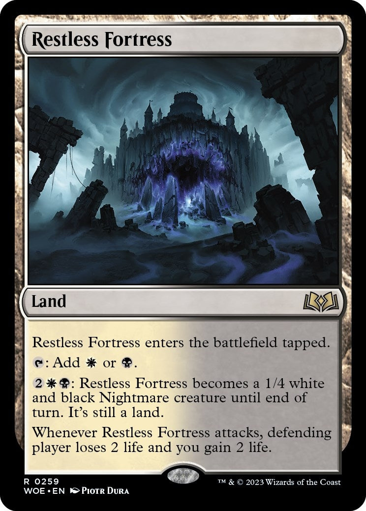 Image for Restless Fortress (259) [Wilds of Eldraine] - Magic: The Gathering