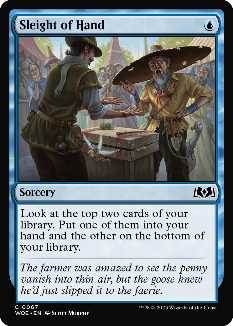 Image for Sleight of Hand (67) [Wilds of Eldraine] - Magic: The Gathering