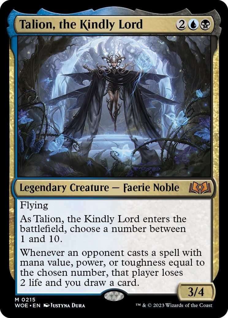 Image for Talion, the Kindly Lord (215) [Wilds of Eldraine] - Magic: The Gathering