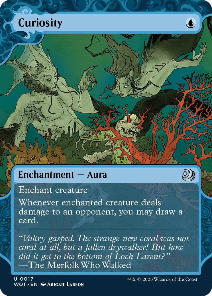 Image for Curiosity (17) [Wilds of Eldraine: Enchanting Tales] - Magic: The Gathering