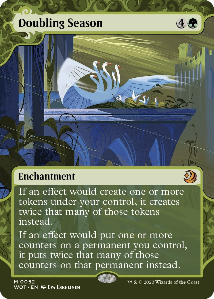 Image for Doubling Season (52) [Wilds of Eldraine: Enchanting Tales] - Magic: The Gathering