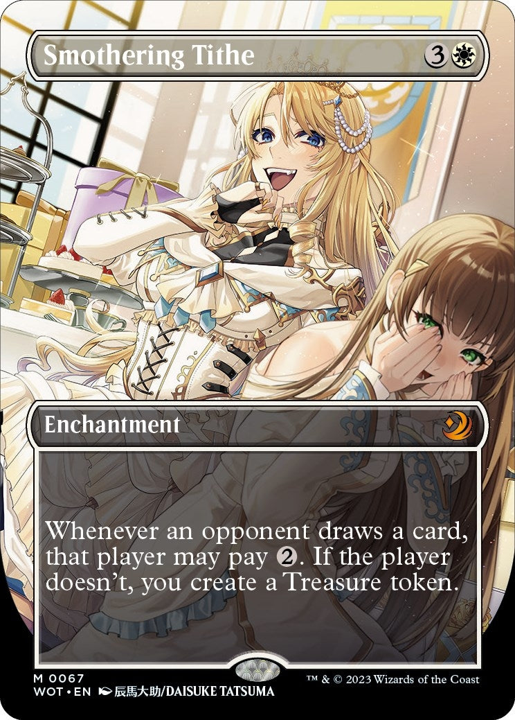 Image for Smothering Tithe (Anime Borderless) (67) [Wilds of Eldraine: Enchanting Tales] - Magic: The Gathering