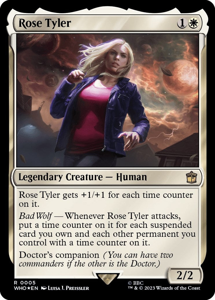Image for Rose Tyler (5) [Universes Beyond: Doctor Who] - Magic: The Gathering