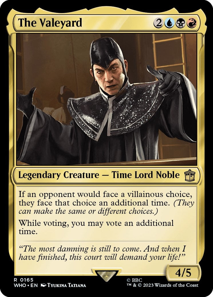 Image for The Valeyard (165) [Universes Beyond: Doctor Who] - Magic: The Gathering