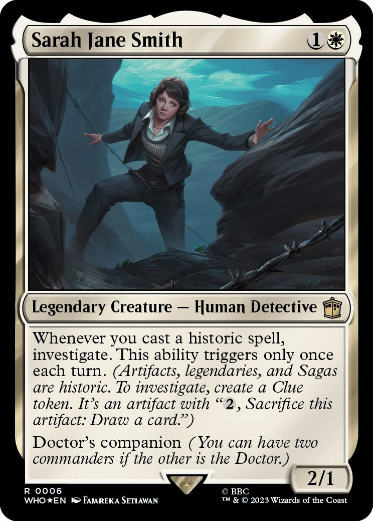 Image for Sarah Jane Smith (6) [Universes Beyond: Doctor Who] - Magic: The Gathering