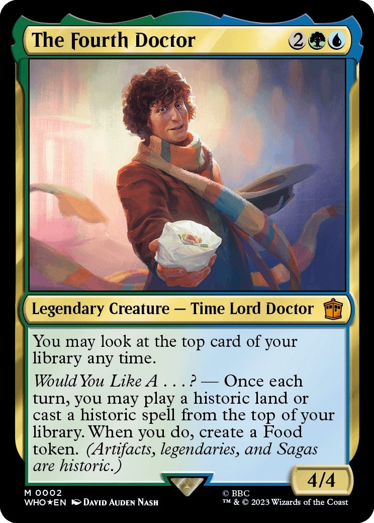 Image for The Fourth Doctor (2) [Universes Beyond: Doctor Who] - Magic: The Gathering