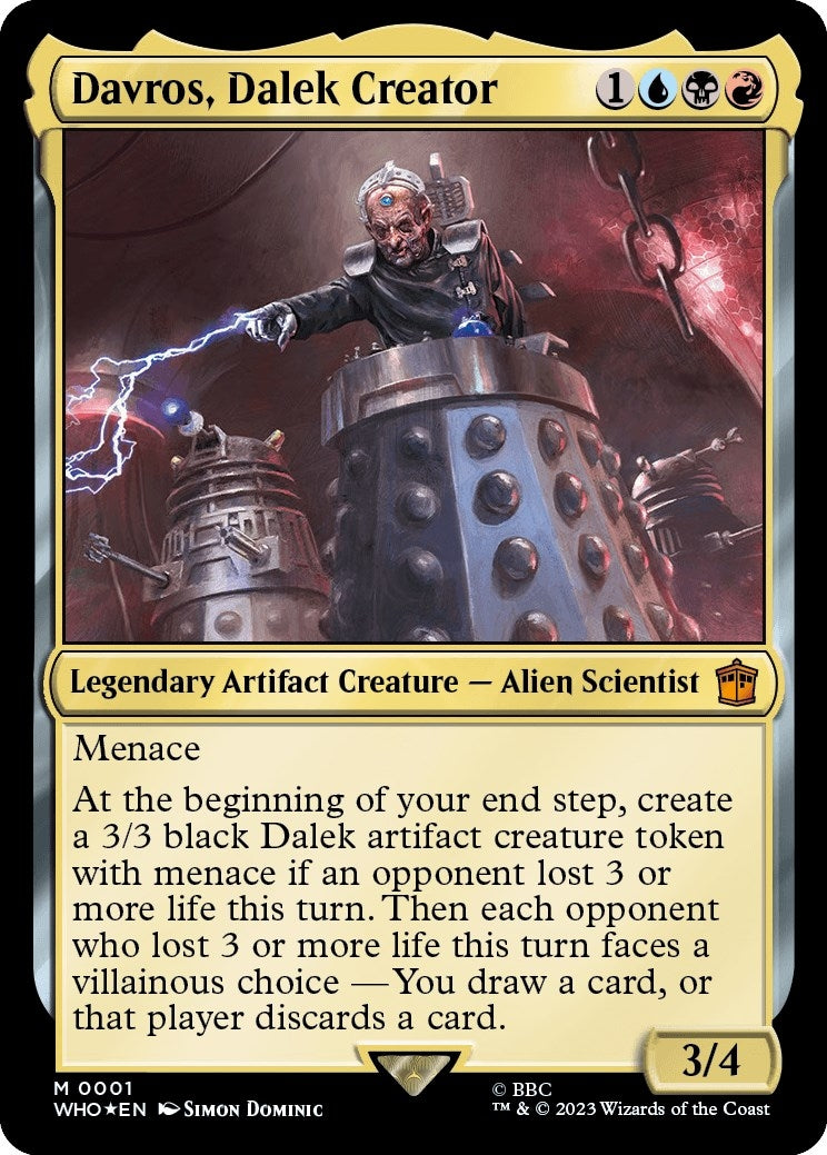 Image for Davros, Dalek Creator (1) [Universes Beyond: Doctor Who] - Magic: The Gathering