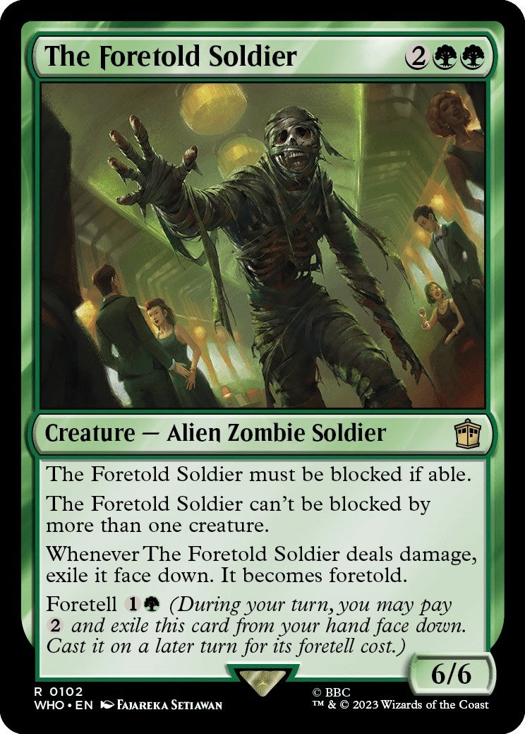 Image for The Foretold Soldier (102) [Universes Beyond: Doctor Who] - Magic: The Gathering