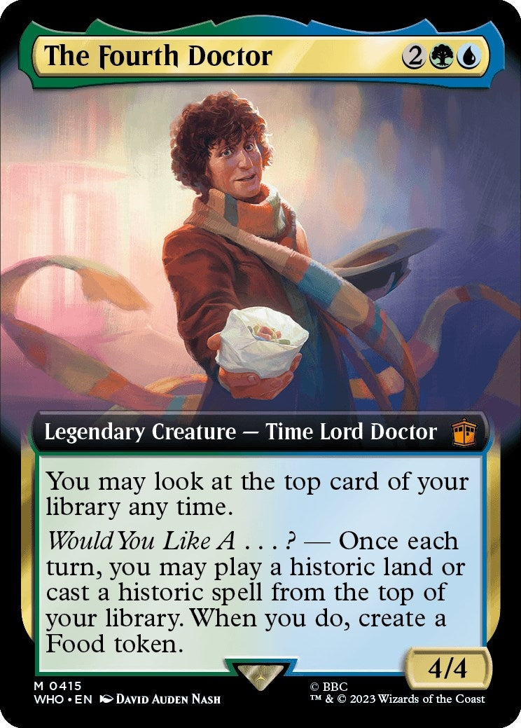 Image for The Fourth Doctor (Extended Art) (415) [Universes Beyond: Doctor Who] - Magic: The Gathering