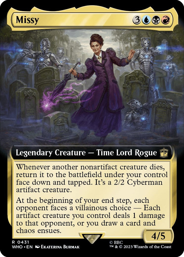 Image for Missy (Extended Art) (431) [Universes Beyond: Doctor Who] - Magic: The Gathering