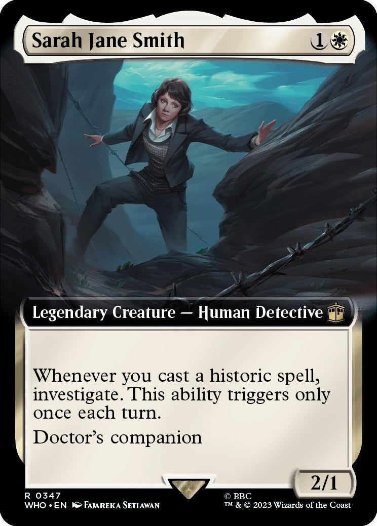 Image for Sarah Jane Smith (Extended Art) (347) [Universes Beyond: Doctor Who] - Magic: The Gathering