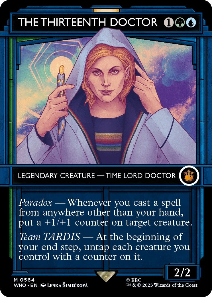 Image for The Thirteenth Doctor (Showcase) (564) [Universes Beyond: Doctor Who] - Magic: The Gathering