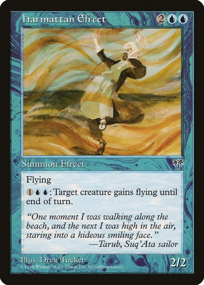 Image for Harmattan Efreet [Mirage] - Magic: The Gathering