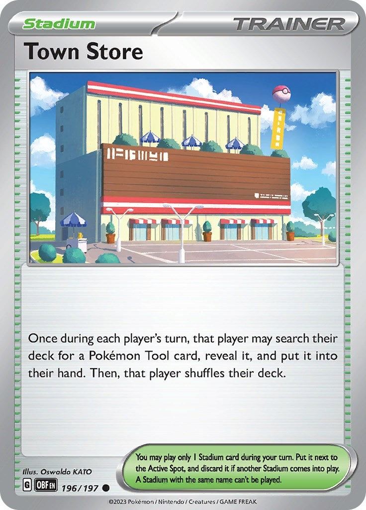 Image for Town Store (196/197) [SV03: Obsidian Flames] - Pokemon