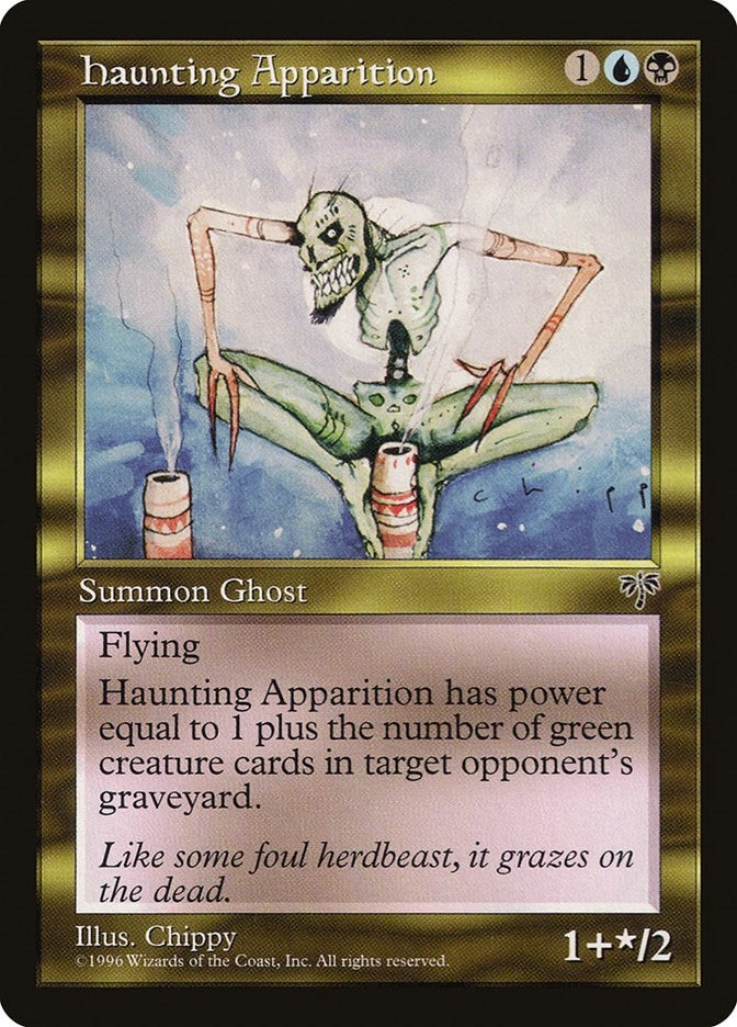 Image for Haunting Apparition [Mirage] - Magic: The Gathering