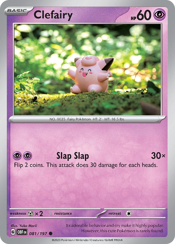 Image for Clefairy (081/197) [SV03: Obsidian Flames] - Pokemon