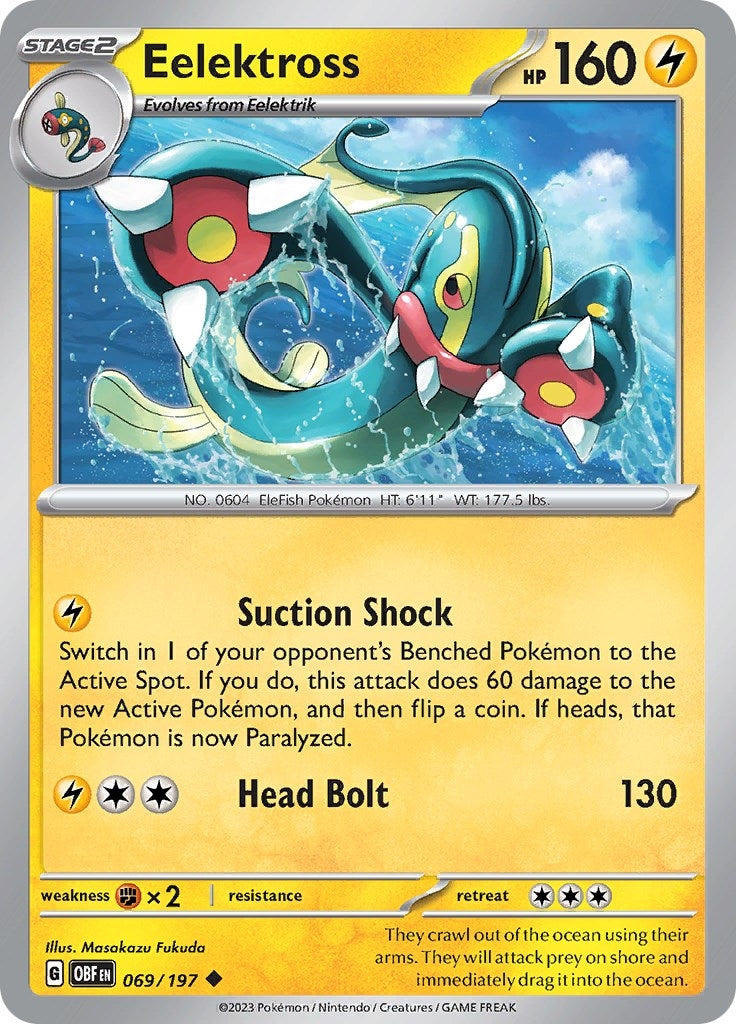 Eelektross (069/197) [SV03: Obsidian Flames]