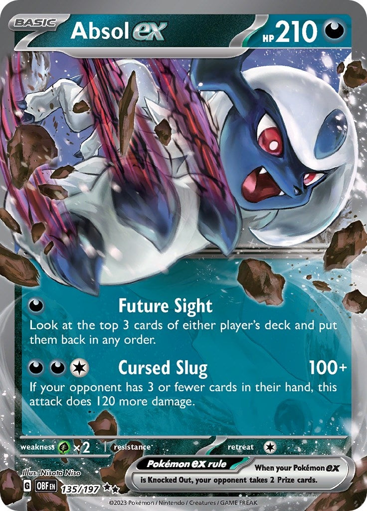 Image for Absol ex (135/197) [SV03: Obsidian Flames] - Pokemon