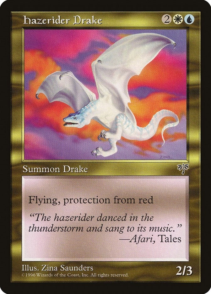 Image for Hazerider Drake [Mirage] - Magic: The Gathering