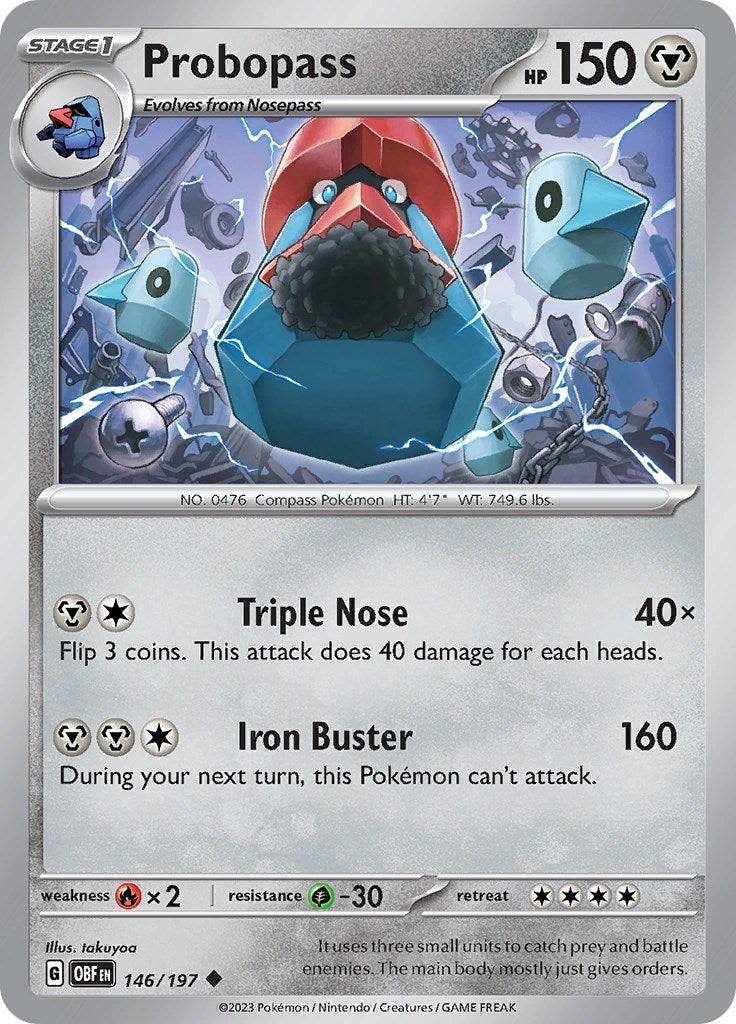 Image for Probopass (146/197) [SV03: Obsidian Flames] - Pokemon