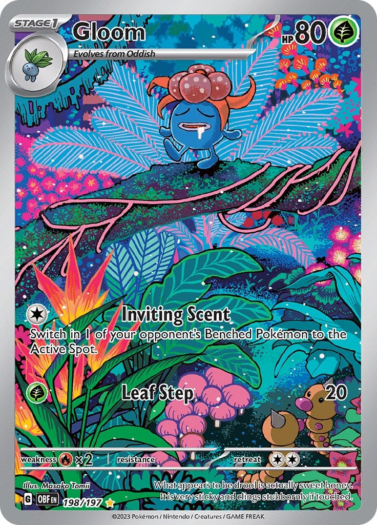 Image for Gloom (198/197) [SV03: Obsidian Flames] - Pokemon