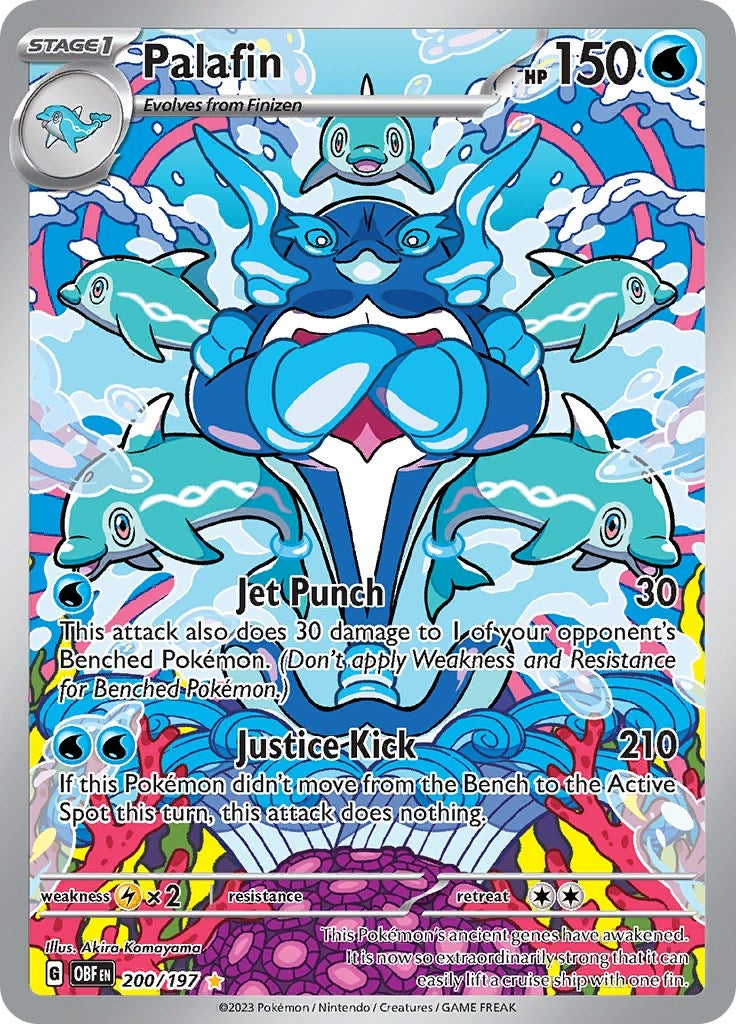 Image for Palafin (200/197) [SV03: Obsidian Flames] - Pokemon