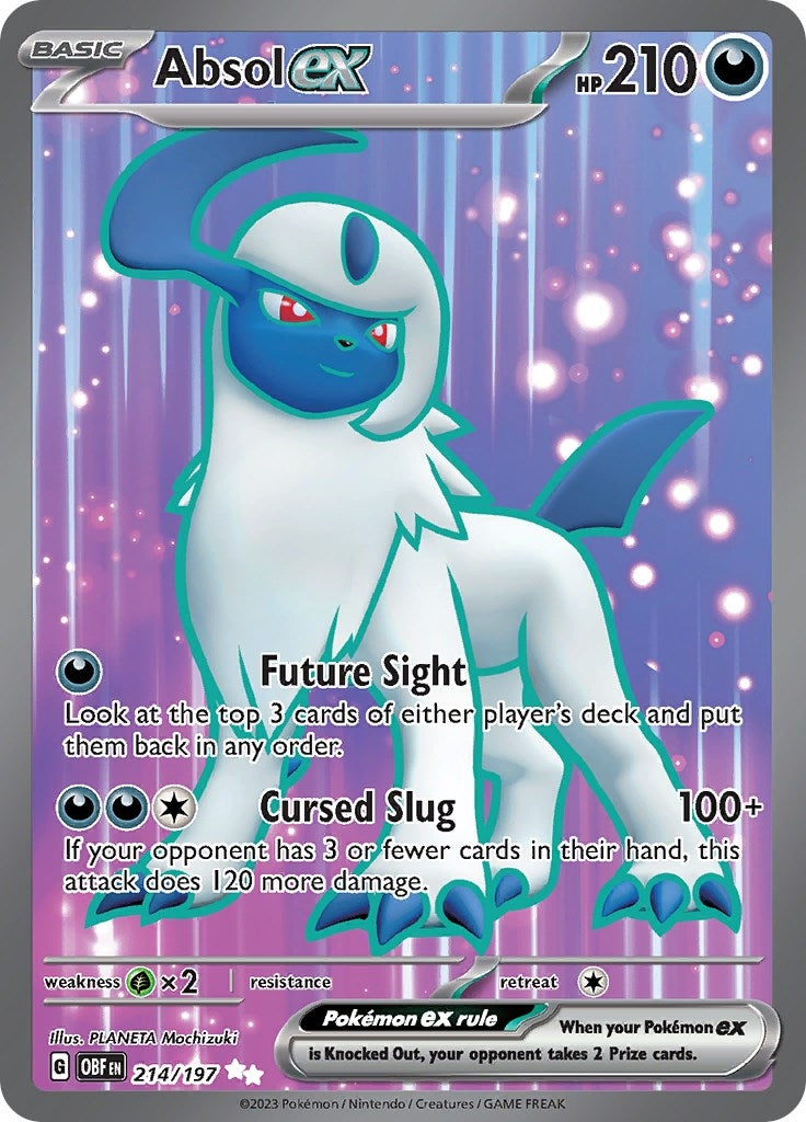 Image for Absol ex (214/197) [SV03: Obsidian Flames] - Pokemon