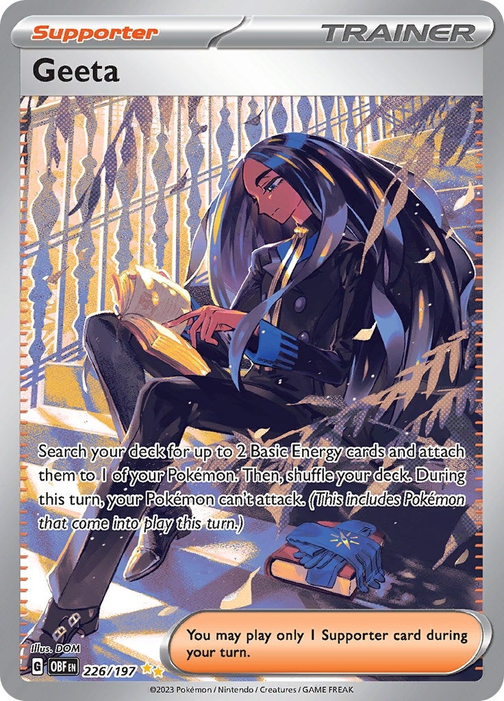 Image for Geeta (226/197) [SV03: Obsidian Flames] - Pokemon