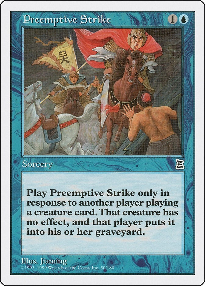 Image for Preemptive Strike (50) [Portal Three Kingdoms] - Magic: The Gathering