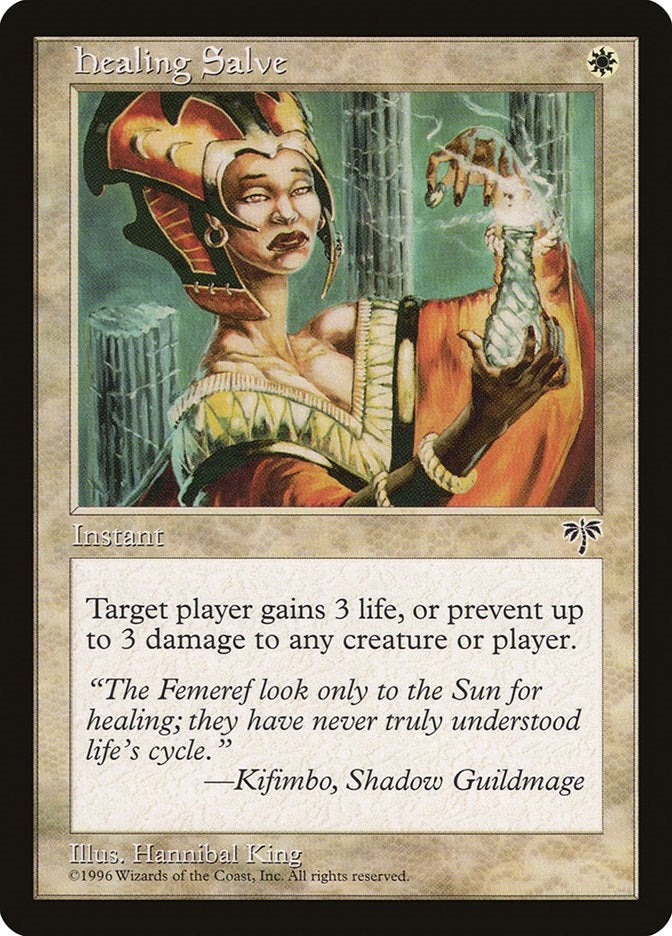 Image for Healing Salve [Mirage] - Magic: The Gathering