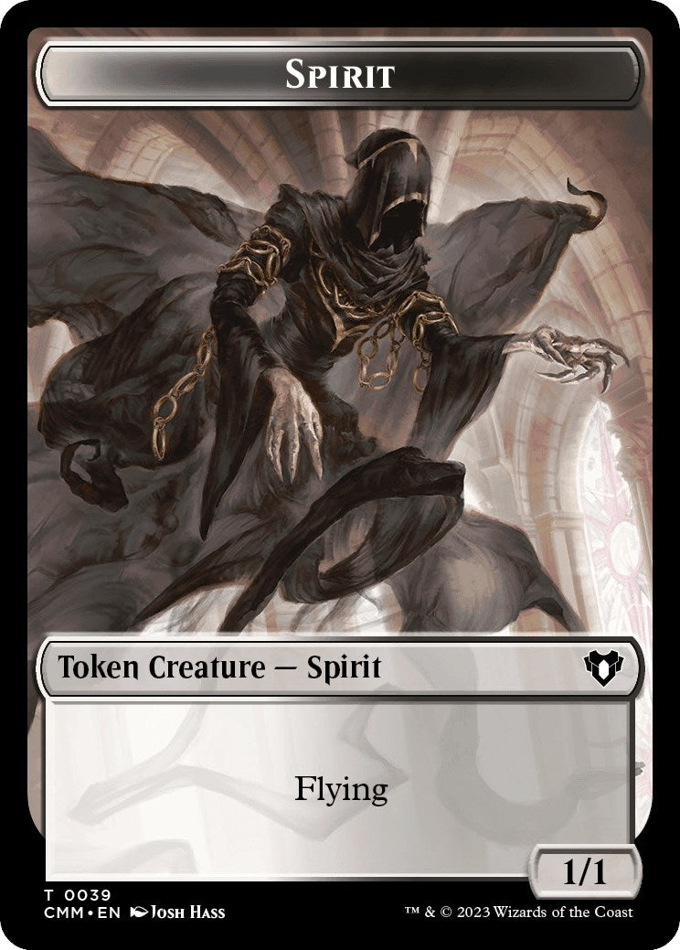 Image for Spirit (0039) // Elephant Double-Sided Token (39 // 31) [Commander Masters] - Magic: The Gathering