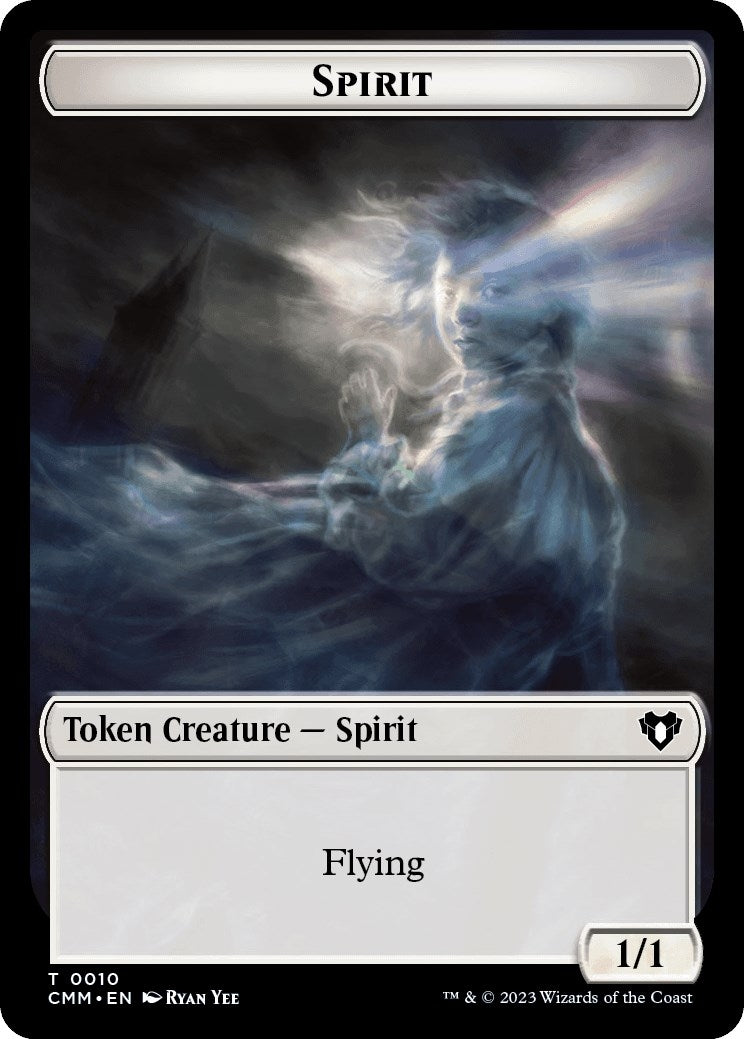 Image for Spirit (0010) // Construct (0042) Double-Sided Token (10 // 42) [Commander Masters] - Magic: The Gathering
