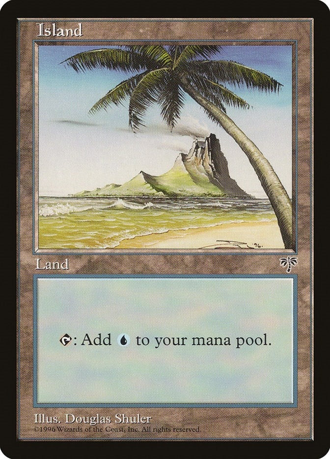 Image for Island (Palm Tree) [Mirage] - Magic: The Gathering