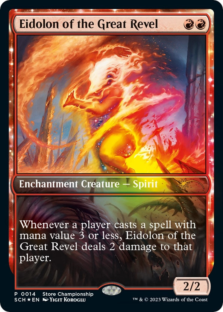Image for Eidolon of the Great Revel (14) [Game Day & Store Championship Promos] - Magic: The Gathering