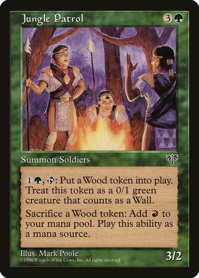 Image for Jungle Patrol [Mirage] - Magic: The Gathering