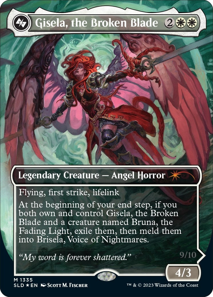 Image for Gisela, the Broken Blade (Display Commander) - Thick Stock (1387) [Secret Lair Drop Series] - Magic: The Gathering
