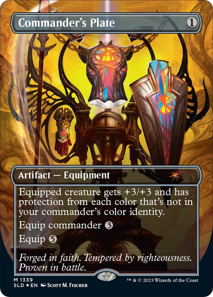 Image for Commander's Plate (1339) (1339) [Secret Lair Drop Series] - Magic: The Gathering