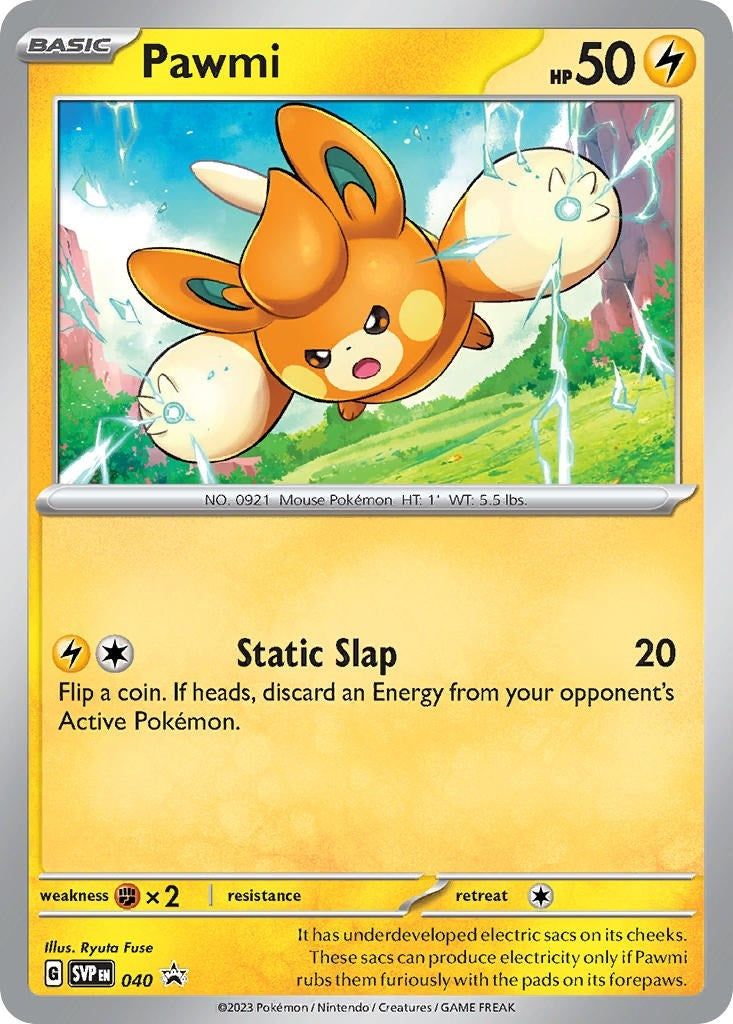 Image for Pawmi - 040 (040) [SV: Scarlet & Violet Promo Cards] - Pokemon