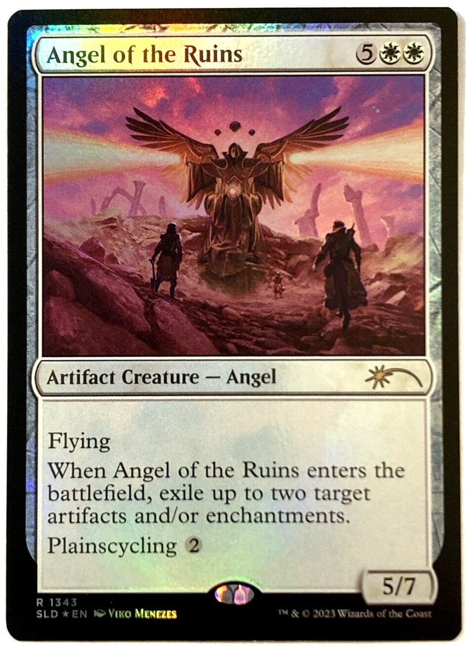 Image for Angel of the Ruins (1343) (1343) [Secret Lair Drop Series] - Magic: The Gathering