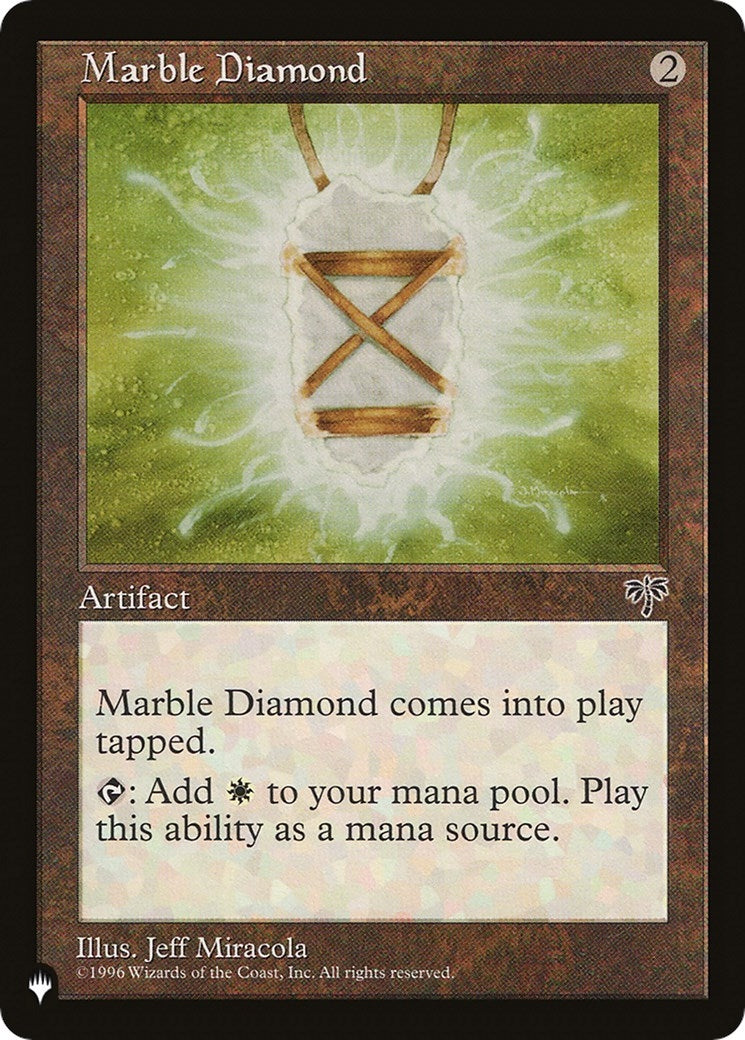 Image for Marble Diamond [The List Reprints] - Magic: The Gathering