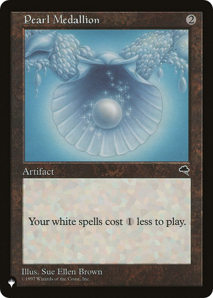 Image for Pearl Medallion [The List Reprints] - Magic: The Gathering
