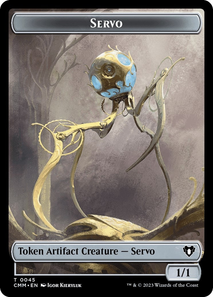 Image for Servo // Elf Druid Double-Sided Token (45 // 32) [Commander Masters] - Magic: The Gathering