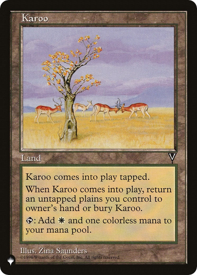 Image for Karoo (VIS) [The List Reprints] - Magic: The Gathering