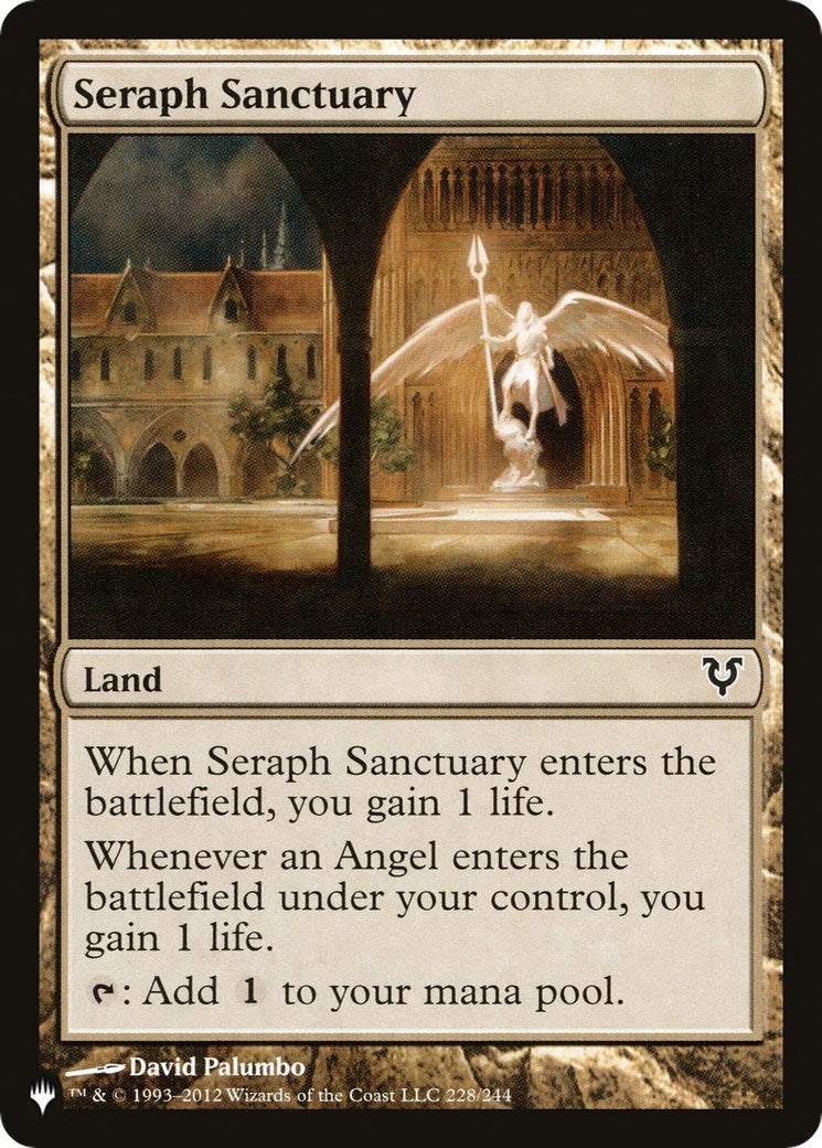 Image for Seraph Sanctuary (228) [The List Reprints] - Magic: The Gathering