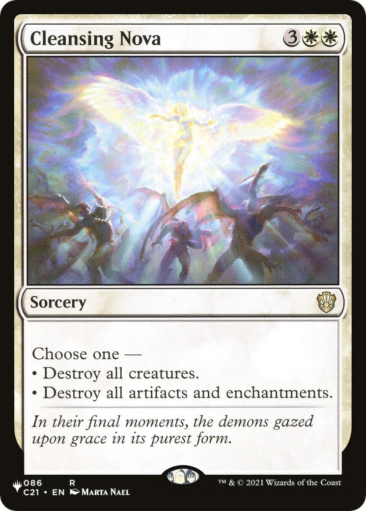Image for Cleansing Nova (86) [The List Reprints] - Magic: The Gathering
