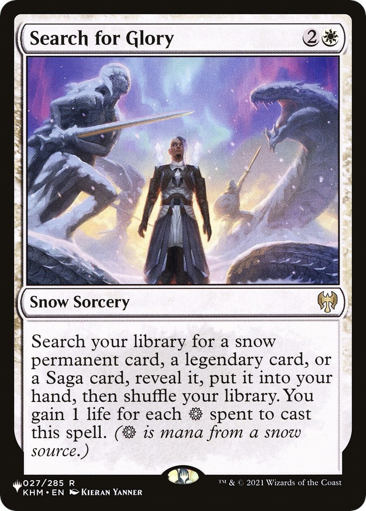 Image for Search for Glory (27) [The List Reprints] - Magic: The Gathering