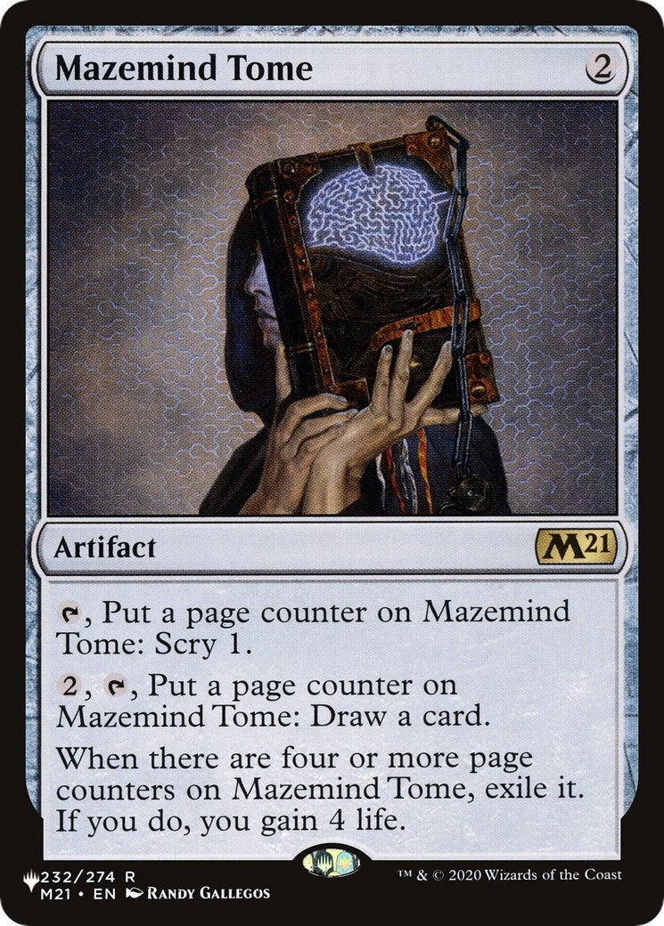 Image for Mazemind Tome (232) [The List Reprints] - Magic: The Gathering